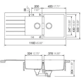 Schock Signus D-200 Einbau magma