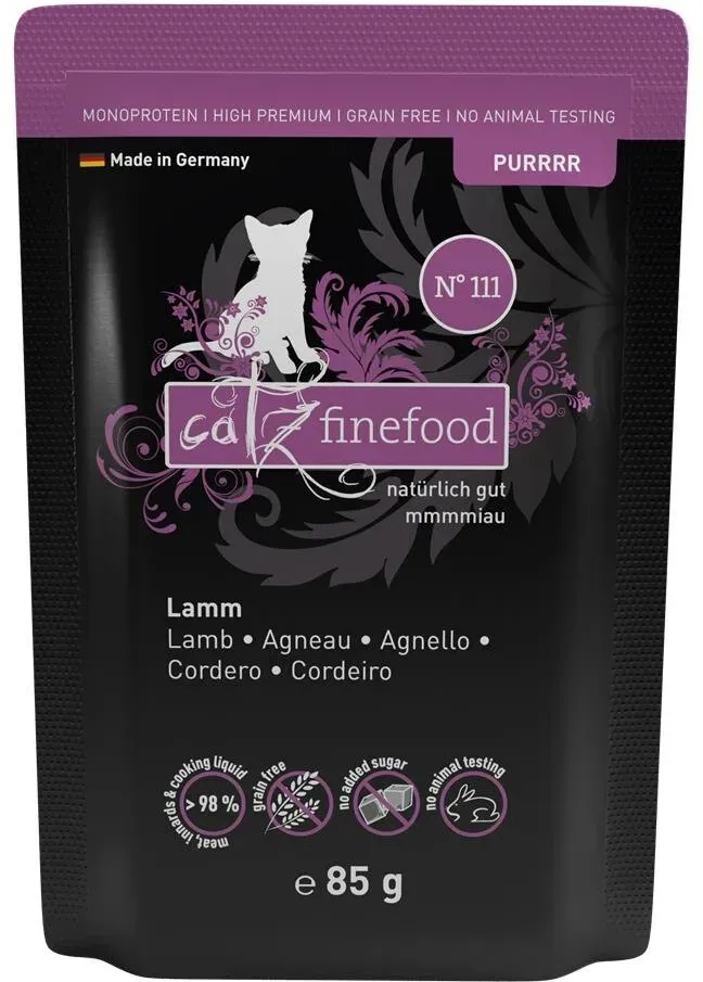 Catz finefood Purrrr No. 111 Lamm 16x85g