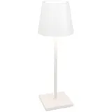 Zafferano Zafferano, Poldina L Desk Akkuleuchte LED, Weiß