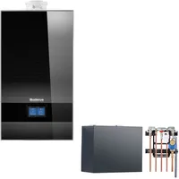 Buderus Gas-Brennwert Paket Kombigerät Logamax plus W47 GB182i.2-20 KDH
