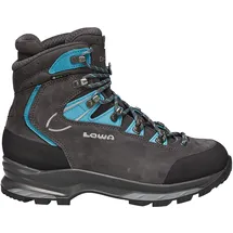 Lowa Mauria Evo GTX Damen Wide Anthrazit/Türkis 37,5