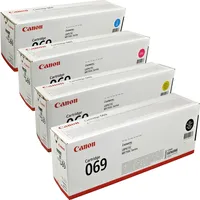 Canon 4 Canon Toner 069 Multipack K C M Y 4-farbig