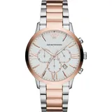 Emporio Armani GIOVANNI AR11209 Herrenchronograph - Rosegold/Weiß