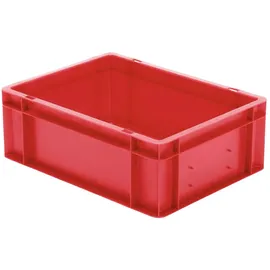 La-Ka-Pe Transportstapelbehälter L400xB300xH145mm rot PP Seitenwände geschl.LA-KA-PE