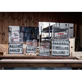 Bosch PRO Nutfräser, gerade, zweischneidig, Ø 9,5 mm, L 19,5 mm, 1 Stück