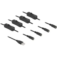 DeLock - Netz-Splitter - USB Typ-A Stecker zu 4