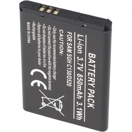 AccuCell Akku passend für Samsung SGH-X150, BST3108BEC /STD