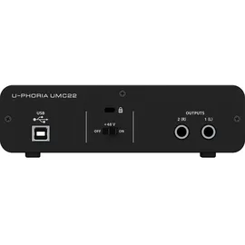 Behringer UMC22 Zusätzliches Musik-Equipment Konzert / Studio Vorverstärker (27000399)