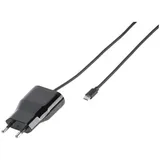 Vivanco Micro-USB Ladegerät 1.2A, schwarz 38344