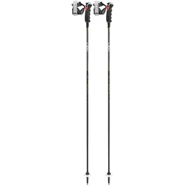 Leki Carbon 12 3D Skistöcke (Größe 120CM, schwarz)