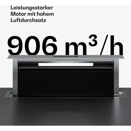 Klarstein VeroSteel Deckenhaube 90 cm Schwarz