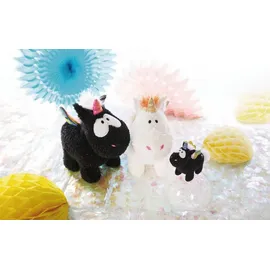 NICI 48411 weißes Einhorn Rainbow Yin & Yang 32cm stehend Plüsch Kuscheltier