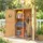 Outsunny Geräteschrank 1,28 x 0,50 x 1,64 m natur