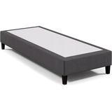 Best For Home Hotelbett Boxspringbett Bettgestell Boxspringgestell 70x200 cm Graphit Boxspring Rahmen ohne Matratze