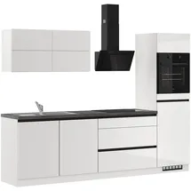 Impuls Küchen Küchenzeile Hamburg 280 cm grau