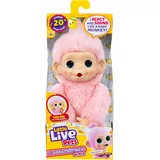 Little Live Pets Baby Monkey Minis 18,8 cm Rosa