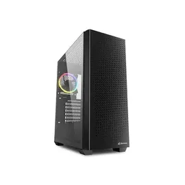 Sharkoon VS9 RGB Black ATX Schwarz