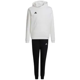 adidas Kinder Sweatanzug Entrada 22 HG6303+H57518 128 - White/Black - 128