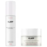 Klapp Cosmetics Klapp Multi Level Performance Triple Action Moisturizing Creme 50ml + Serum 50ml Geschenkset