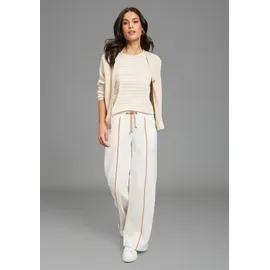 LAURA SCOTT Sweathose Regular Weiß 42