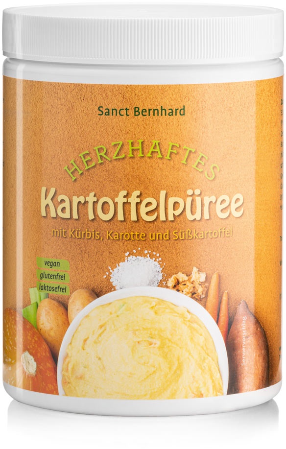 Kartoffelpüree mit Kürbis, Karotte und Süßkartoffel - 500 g