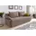 Collection AB Schlafcouch Kunstleder 2-Sitzer Braun