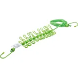 BGS Wäscheleine flexibel 1,9 - 2,4 m mit 10 Clips