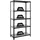 Proregal Schwerlastregal Metal Shark HxBxT 180 x 90 x 40 cm Fachlast 180 kg Anthrazit-Verzinkt