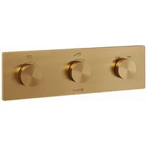 Kludi PushTronic Elektronisches Unterputz-Thermostat Brushed Bronze 38300N1-00