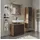 roomart MELONA 3-tlg. Anthrazit/Eiche