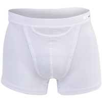 Hom Herren Boxershorts - Comfort Boxer Brief HO1, Tencel soft, Unterwäsche, einfarbig Weiß S