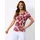 Lady WITT WEIDEN Druck-Shirt in rot-burgund-bedruckt | Gr.: 52