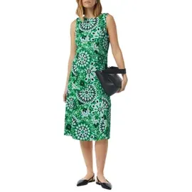 Comma, Maxikleid Midikleid Grün 44