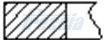 FRECCIA Kolbenringsatz fr10968900 für TOYOTA