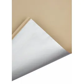 K-HOME Seitenzugrollo Thermo Klemmfix-Rollo 80 x 150 cm beige