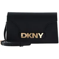 DKNY Avril Umhängetasche Leder 19 cm blk-gold