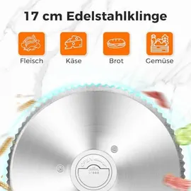 yashe Faltbarer Allesschneider 180W Weiß