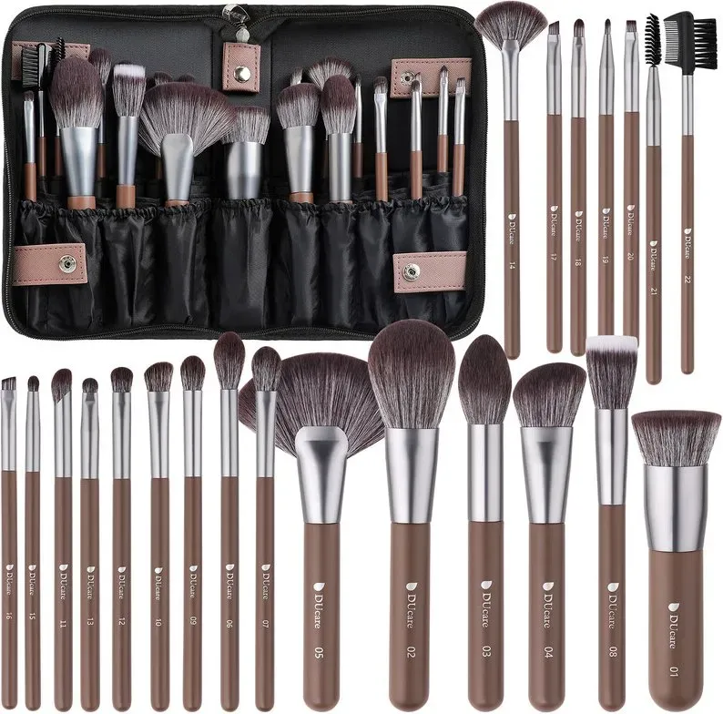 DUcare 22-teiliges professionelles Make-up-Pinsel-Set