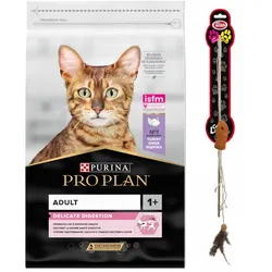 PURINA Pro Plan Delicate Turkey&Rice 10kg + Spielzeug Angelrute GRATIS!