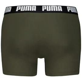 Puma Boxershorts 4er Pack Schwarz / Grün M