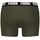 Puma Boxershorts 4er Pack Schwarz / Grün M