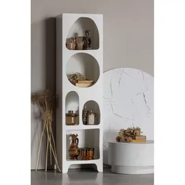 Woood Caz Regal 48 x 32 x 180 cm Weiß