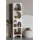 Woood Caz Regal 48 x 32 x 180 cm Weiß