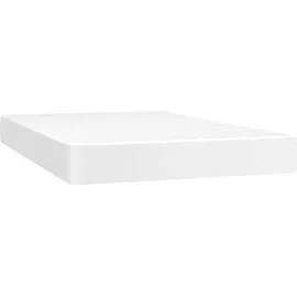 vidaXL Boxspringbett 120 x 200 cm Weiß