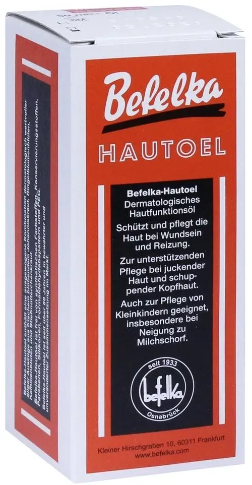 Preisvergleich Produktbild Befelka Hautöl 50 ml