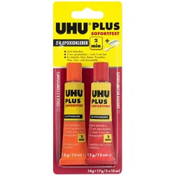 UHU PLUS SOFORTFEST 2 min 2K-Epoxidharz-Klebstoff 35g     74077302