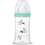 Dodie Babyflasche Antikolik Initiation+ Glas grün 270 ml (Fluss 2)