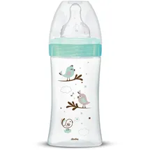 Dodie Babyflasche Antikolik Initiation+ Glas grün 270 ml (Fluss 2)