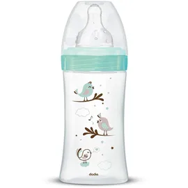 Dodie Babyflasche Antikolik Initiation+ Glas grün 270 ml (Fluss 2)