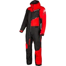 Klim Lochsa 1-Teiler Snowmobil Kombi, schwarz-rot, Größe M